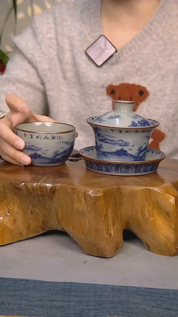 【闪购商品】简装家用款2件套 陶瓷家用茶具系列