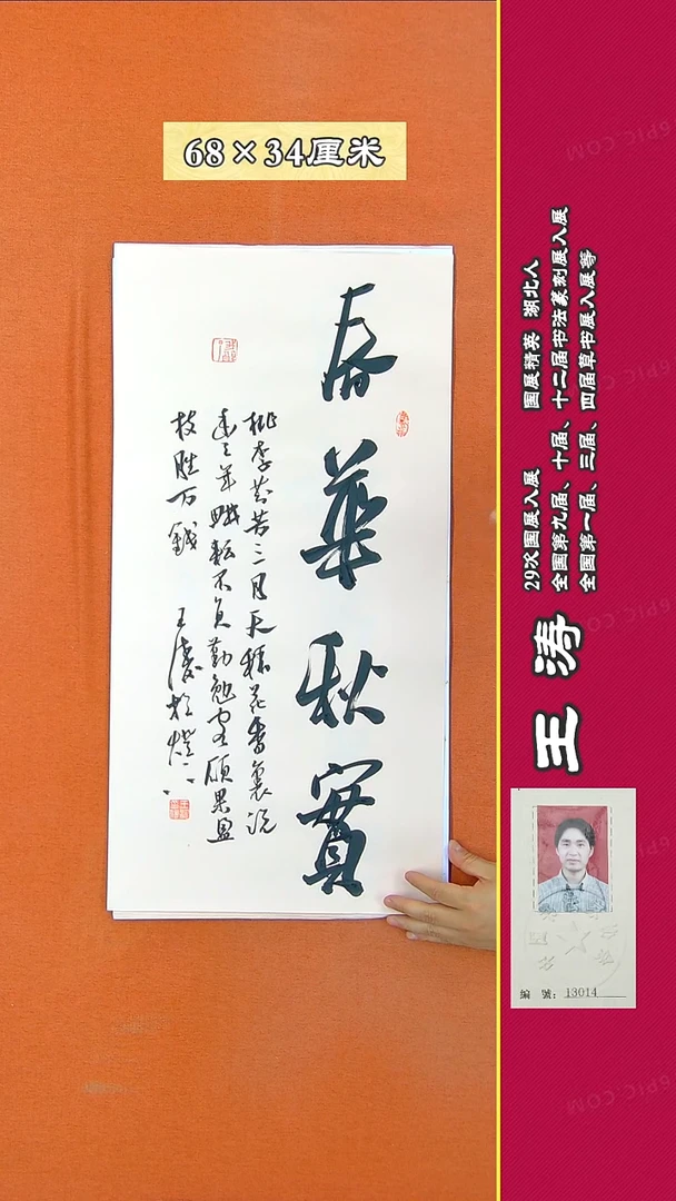 书法657D王涛书法作品