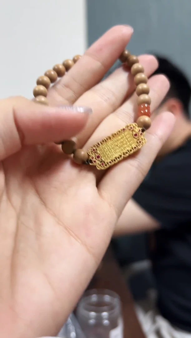 檀香木手串/手链L****?老山单圈