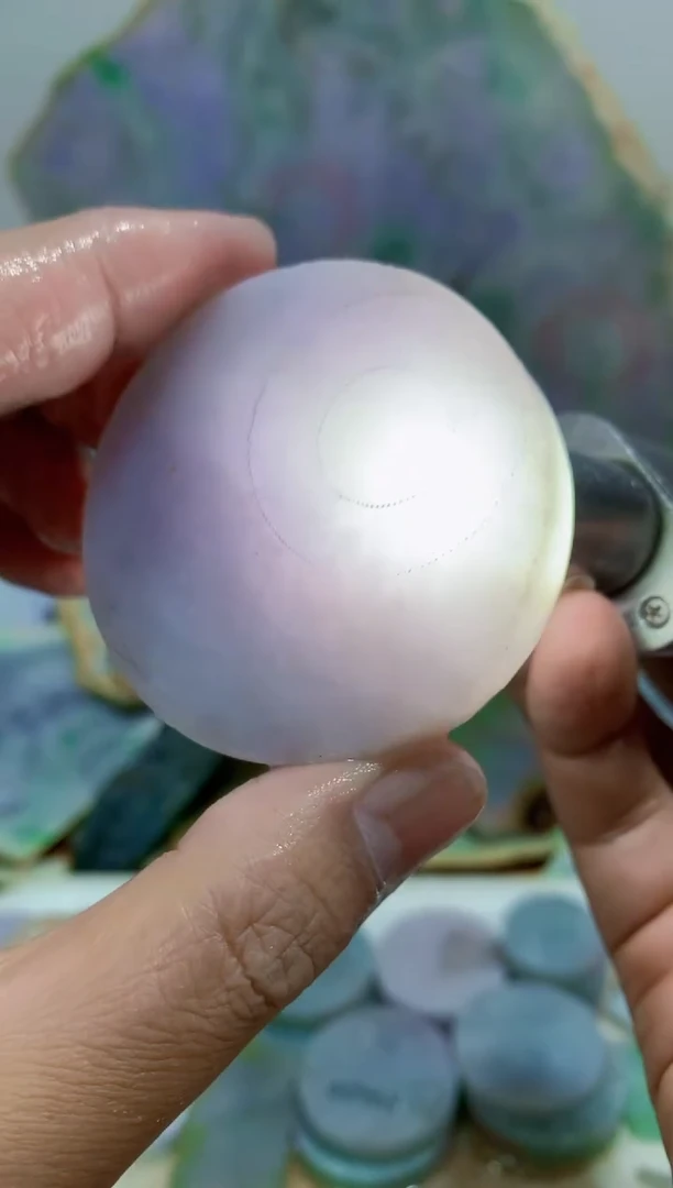 裸石翡翠0蒙0翡翠珠宝574