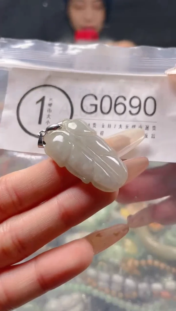 【闪购商品】翡翠颈饰未镶嵌/G/翡翠A货一图一物