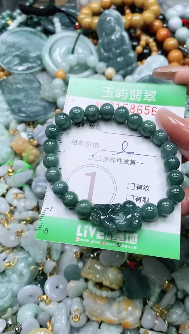 翡翠未镶嵌颈饰闪购0158656多样性发其一