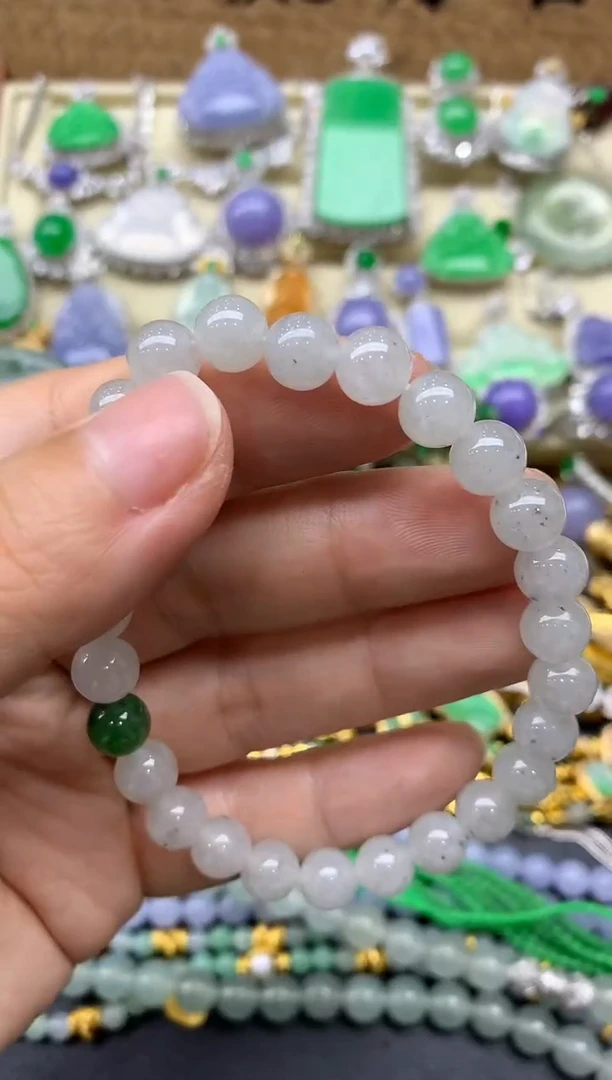 【闪购商品】翡翠手链未镶嵌28-中国好珍宝