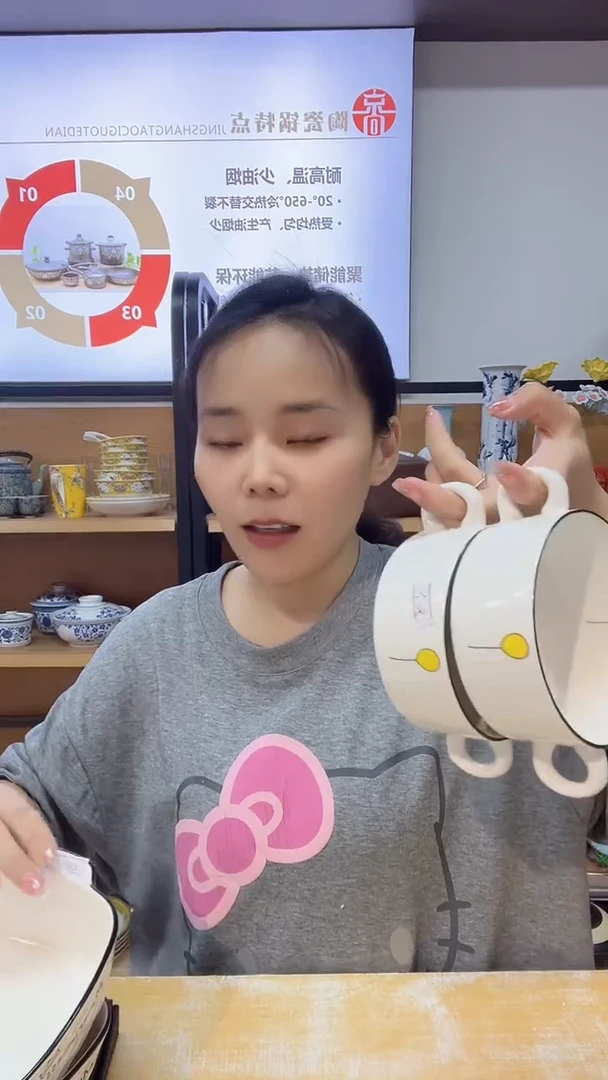 瓷片两个瓷器的东西