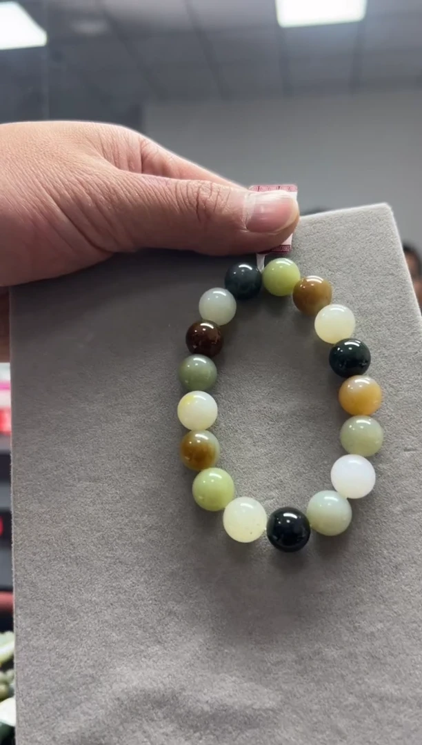 未镶嵌手链和田玉多宝手串卡11