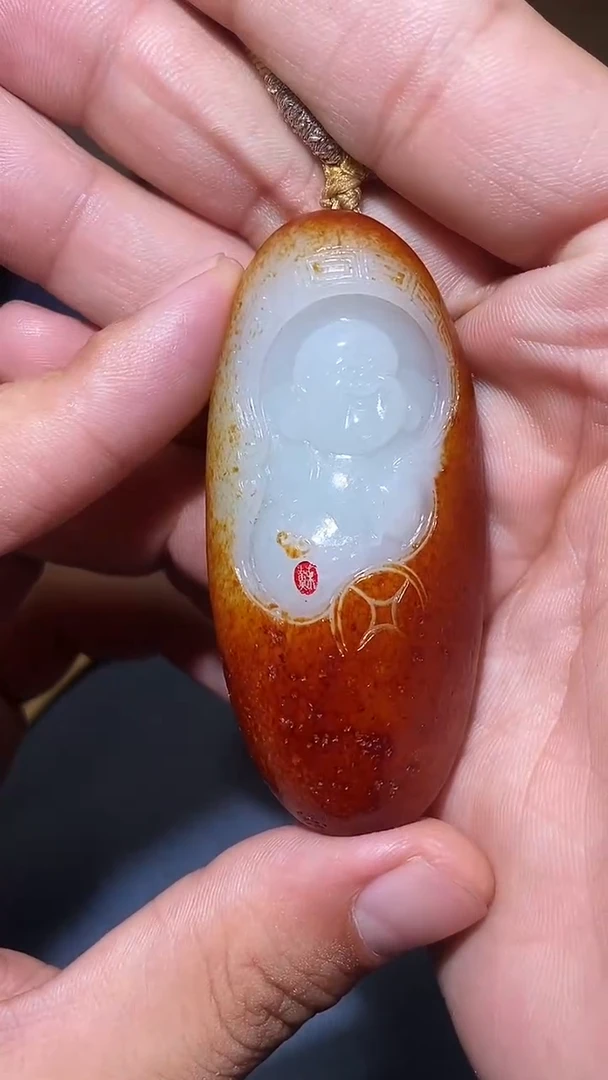 和田玉未镶嵌颈饰HX