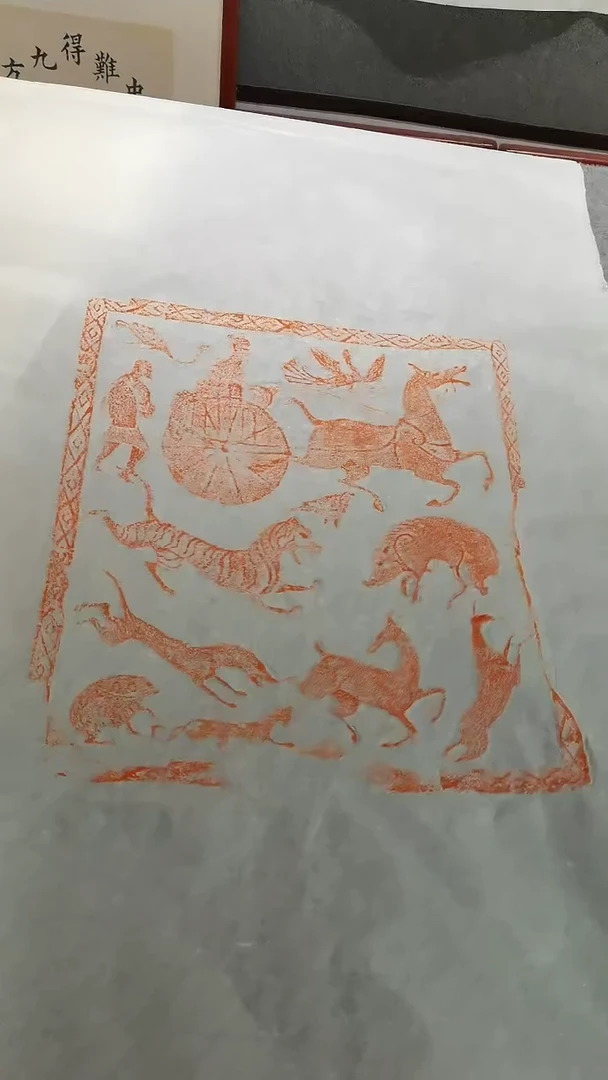 【闪购商品】昌化石印石汉砖车马出行