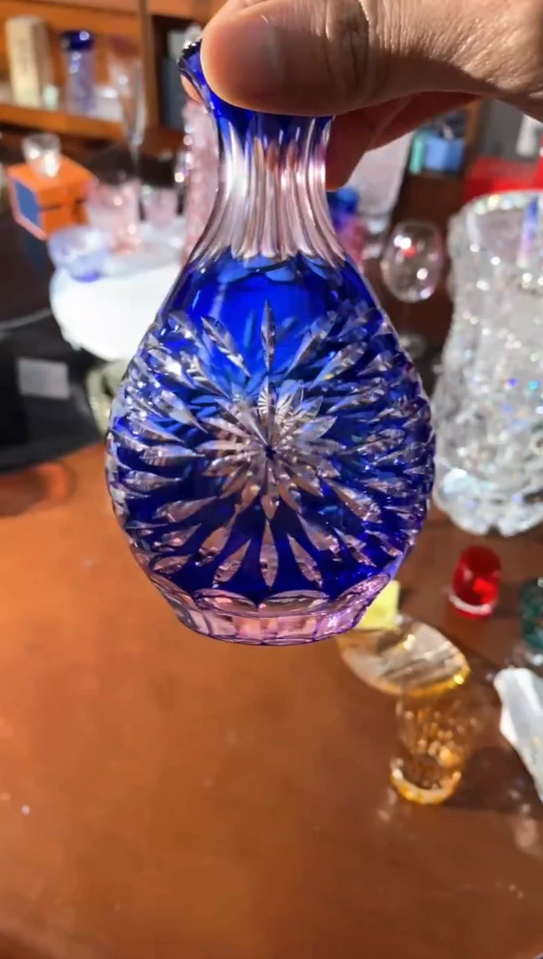 手工艺品琉璃花酒壶特价