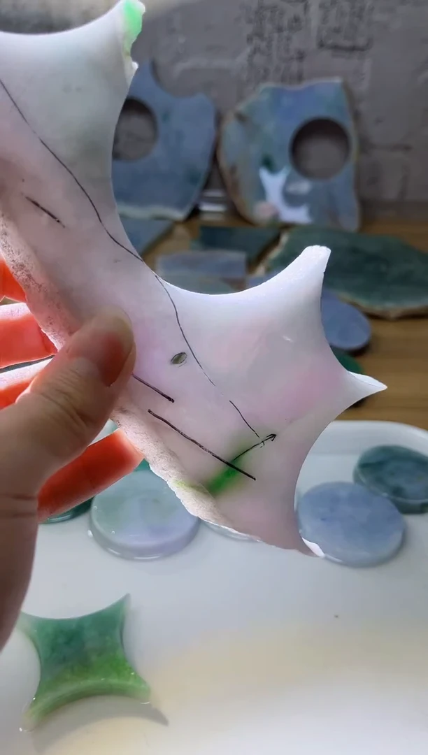 裸石翡翠天然翡翠A货 南 301