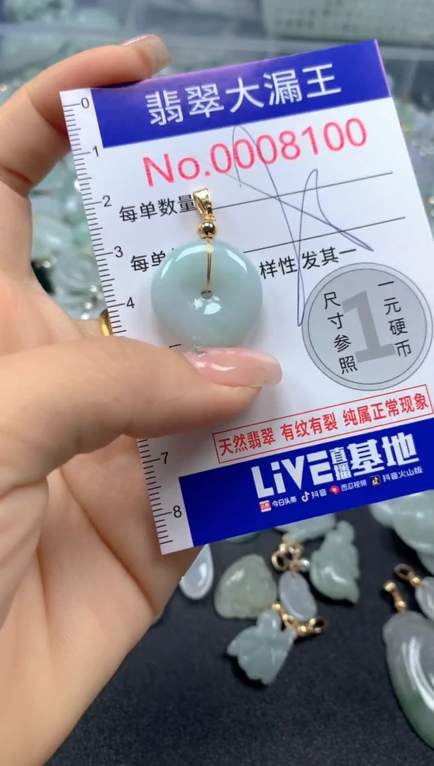 颈饰未镶嵌翡翠8100