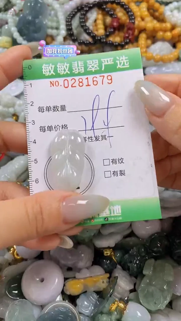 翡翠未镶嵌颈饰闪购0281679