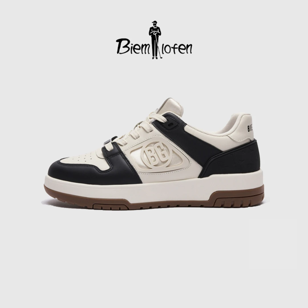 【抗菌防臭】比音勒芬春夏百搭男鞋撞色新潮轻便休闲鞋板鞋2030