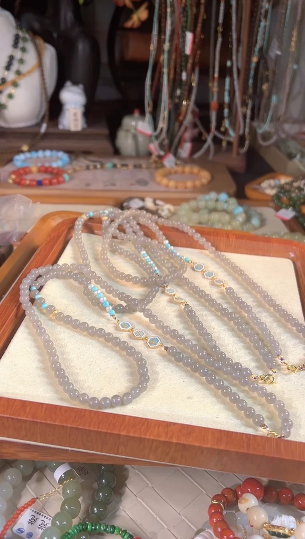 【闪购商品】和田玉项链银S925镶嵌多样性发货其一