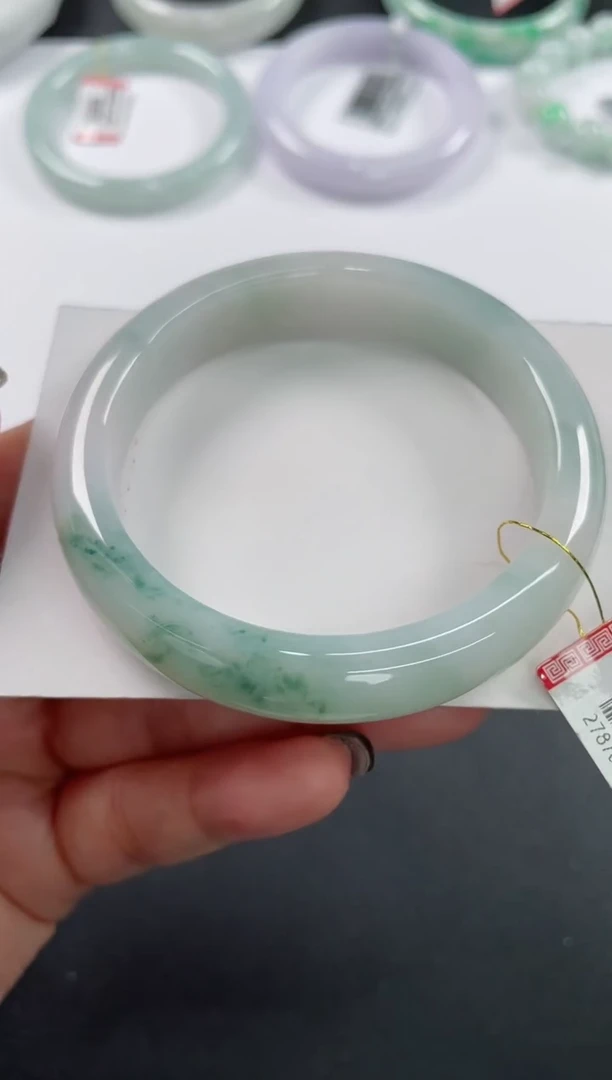 未镶嵌手镯翡翠基地发货H7850 56+