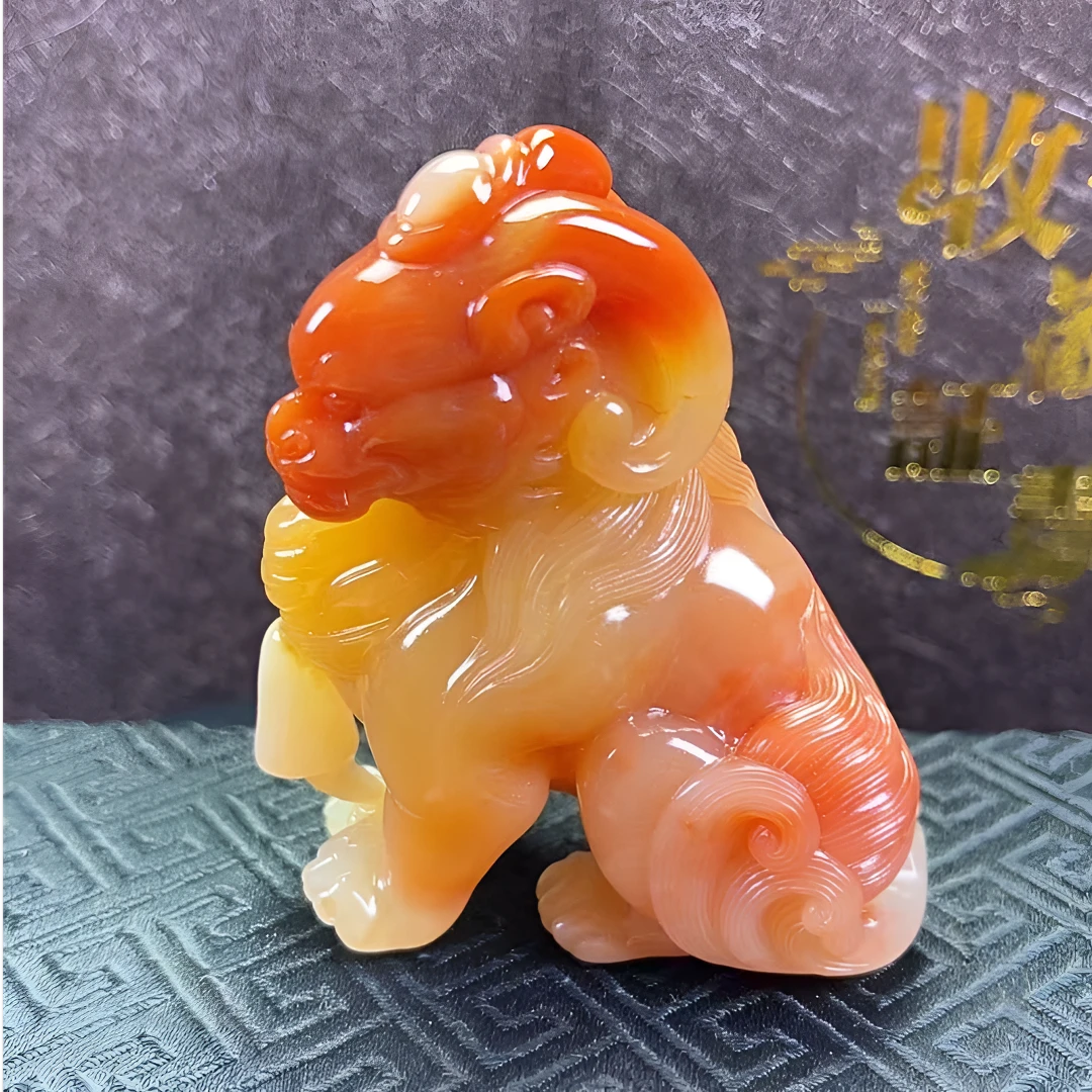 瑞兽呈祥  寿山石