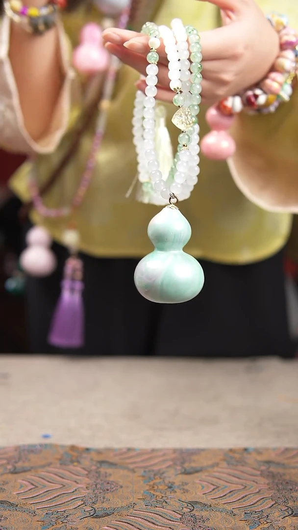 010玖澄文创漆艺葫芦国风配饰葫芦系列