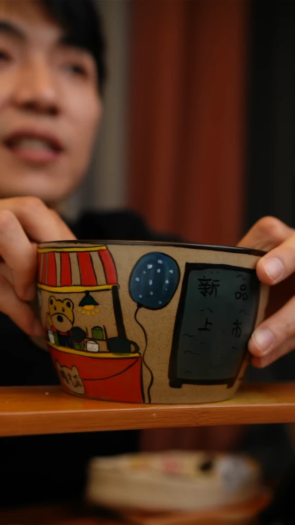 摆件景德镇文创卡哇伊日式系列陶瓷 117