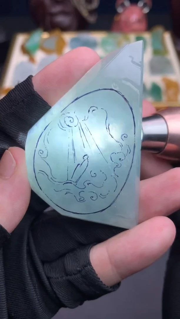 未镶嵌定制翡翠天然翡翠裸石（包工）