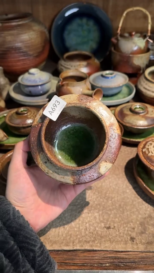 A693破碎感泥料非柴烧，跑单禁拍