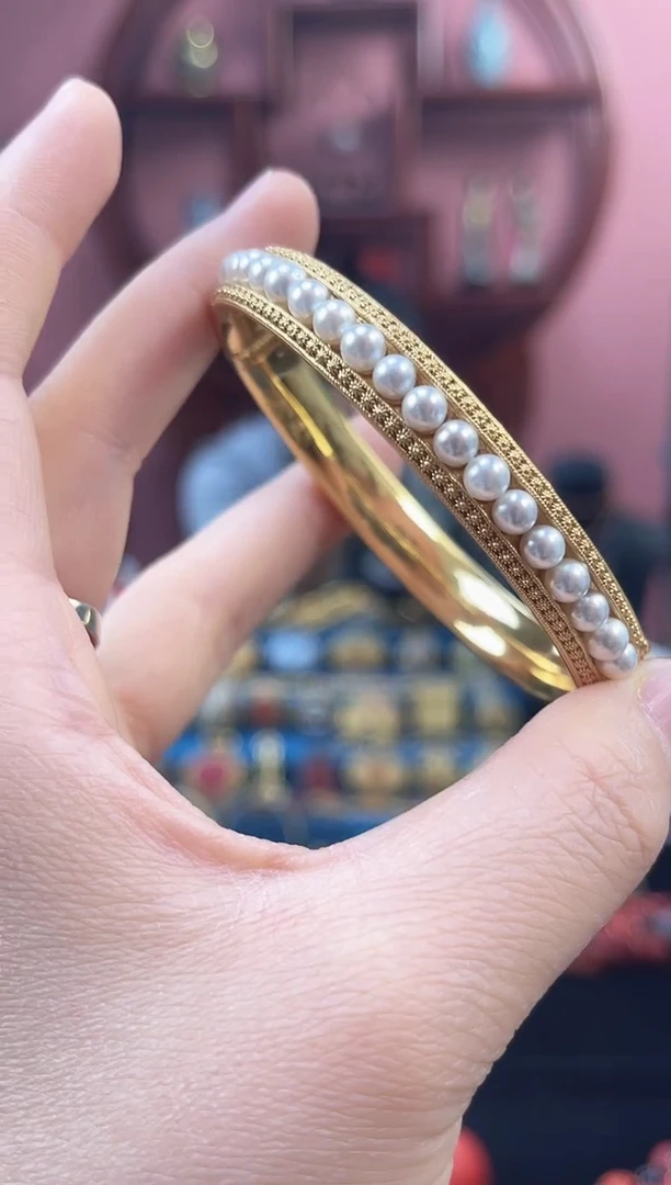 非遗花丝镶嵌 手镯