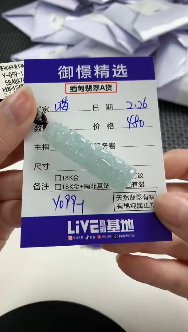 【闪购商品】翡翠颈饰未镶嵌45