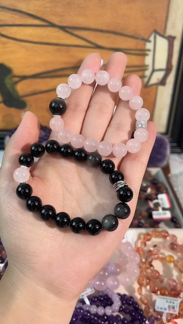 未镶嵌手串水晶情侣设计款手串拍一发二