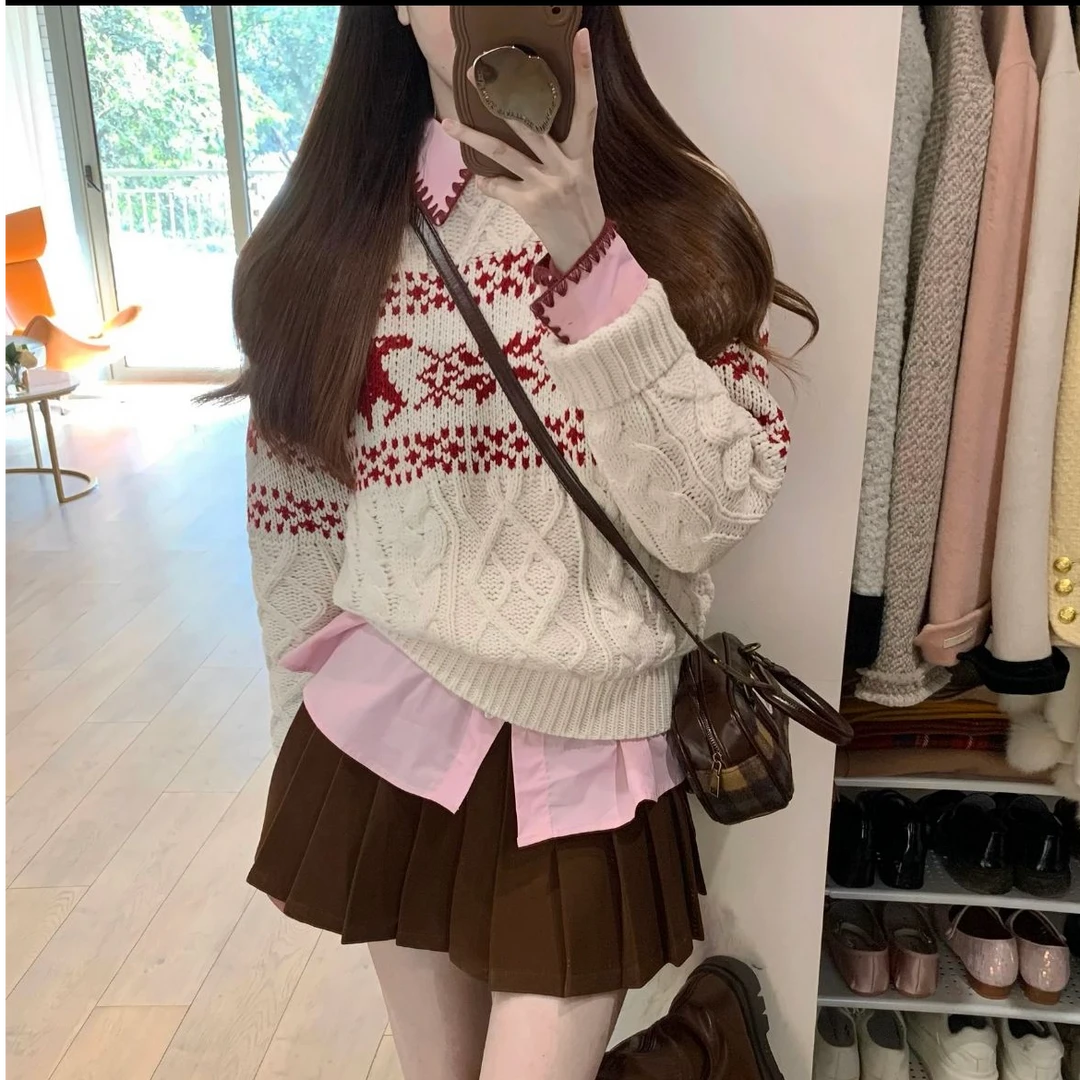 【9.9-19.9】毛衣开衫上衣女外套气质-下单备注编码