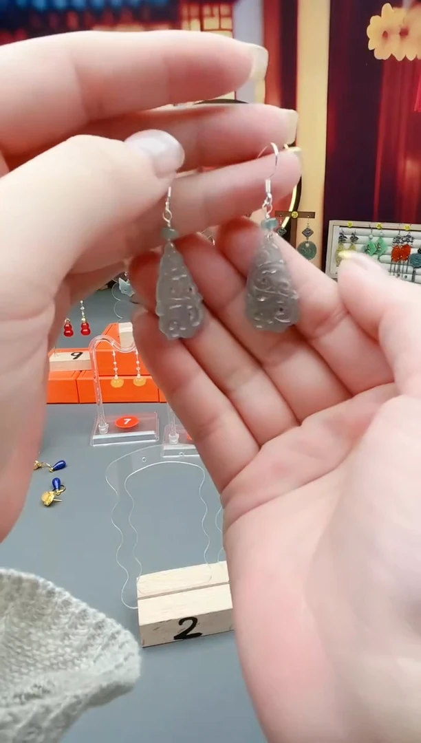 未镶嵌翡翠耳饰x24