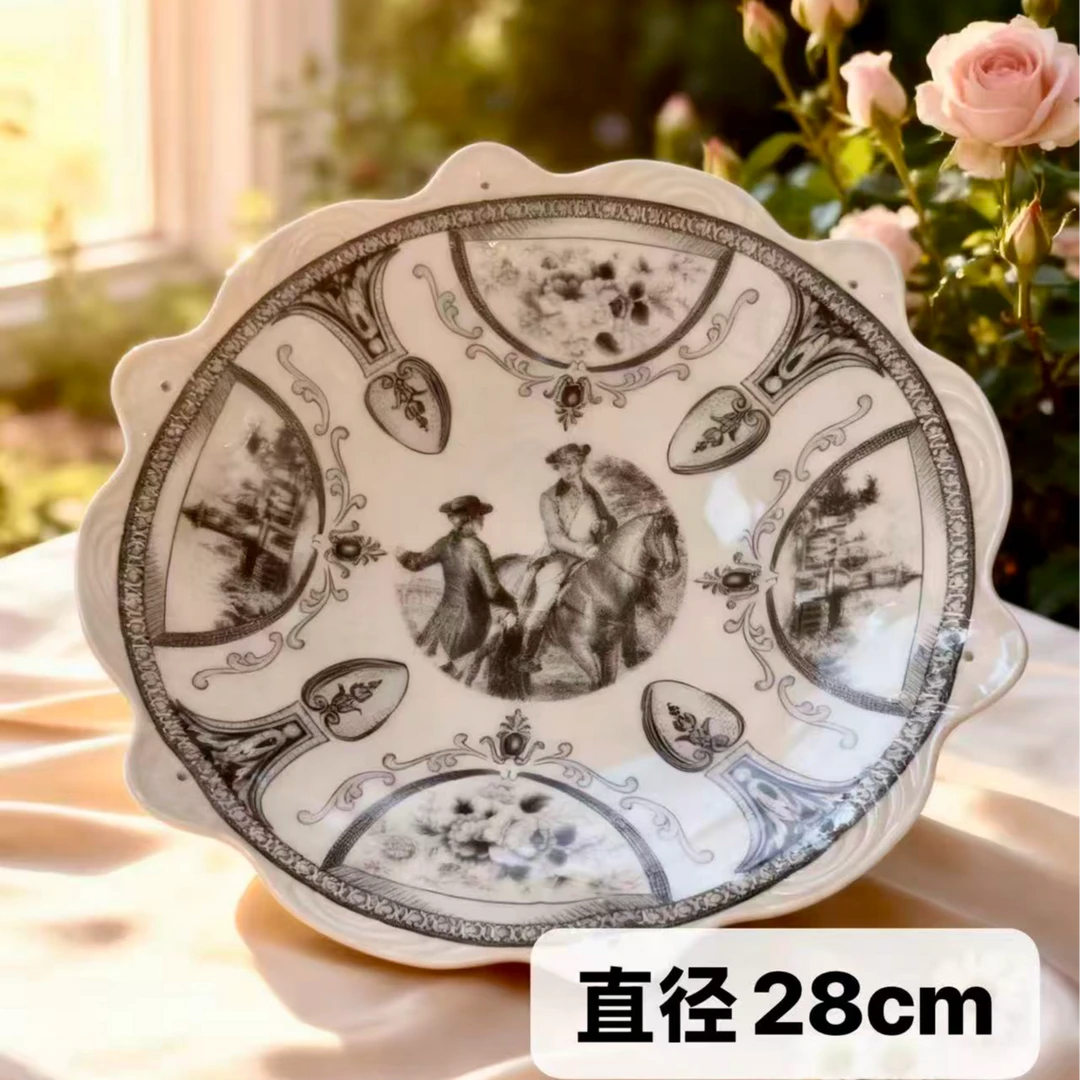 欧洲名画RS 果盘 马背上的拿破仑