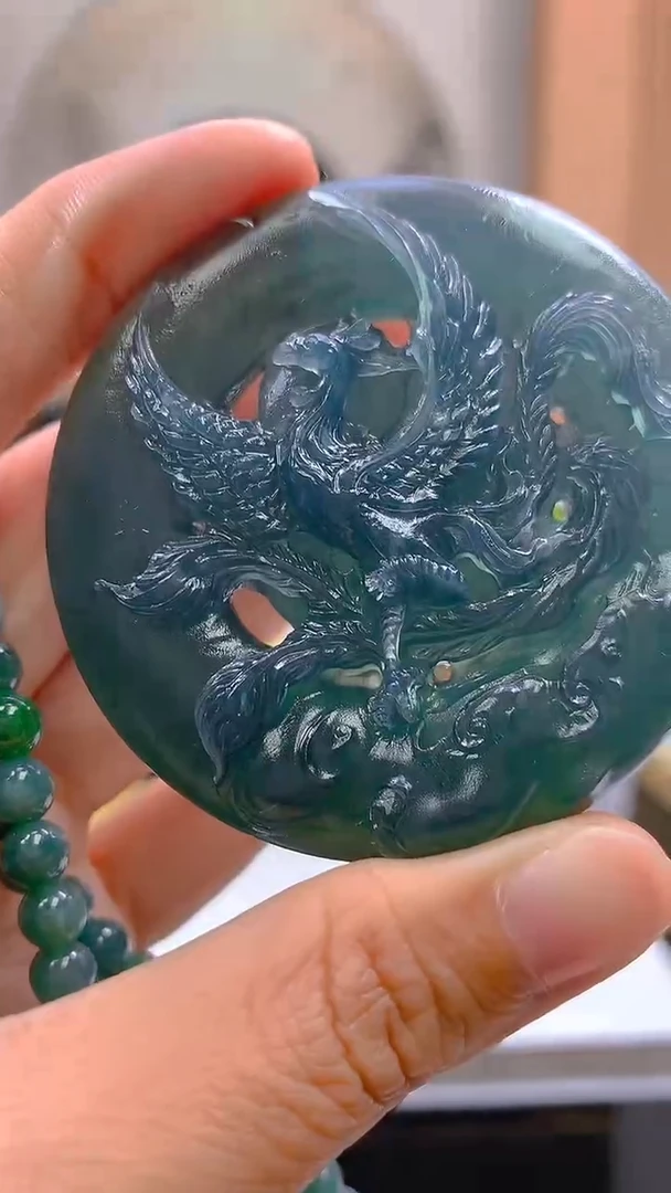 定制翡翠未镶嵌毛货闪购链接ZZL047带珠链