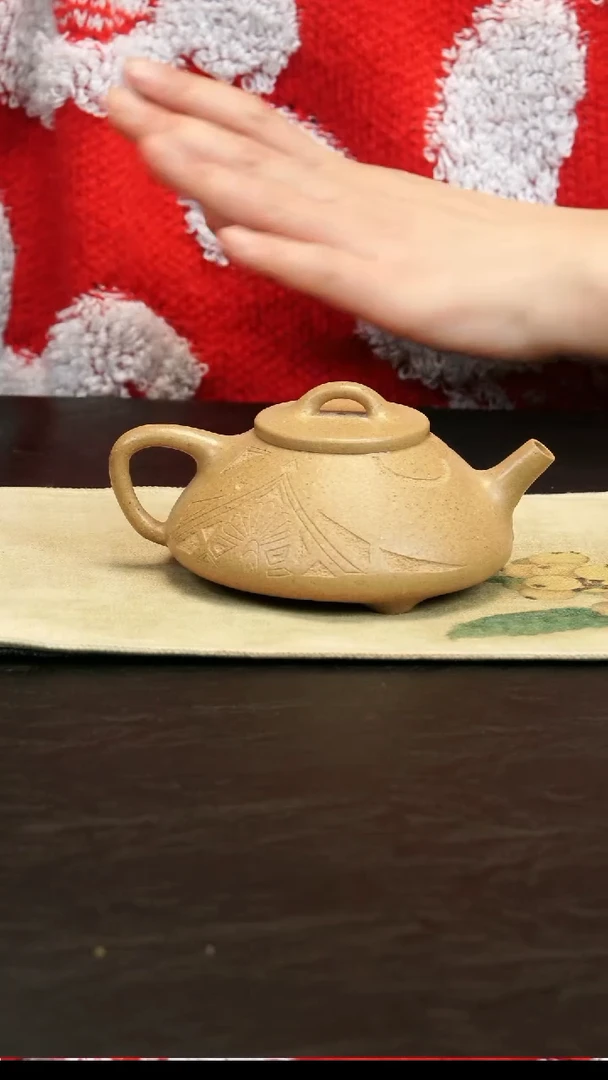 【闪购商品】紫砂茶壶原矿段泥石瓢