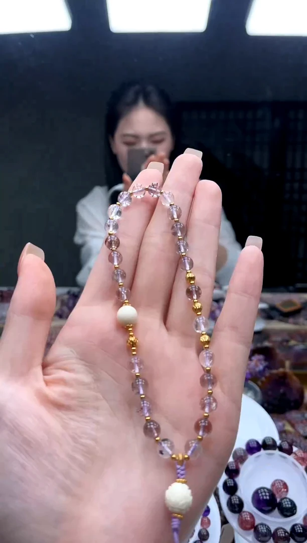 未镶嵌手链水晶超七仙女超手机挂 多样性发一