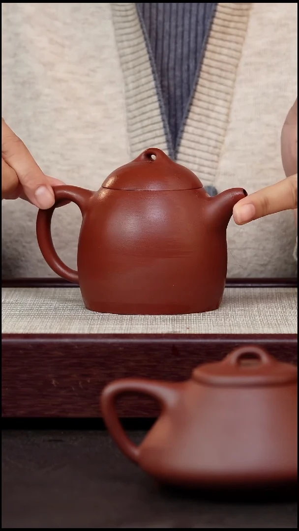 茶杯紫砂小红泥秦权