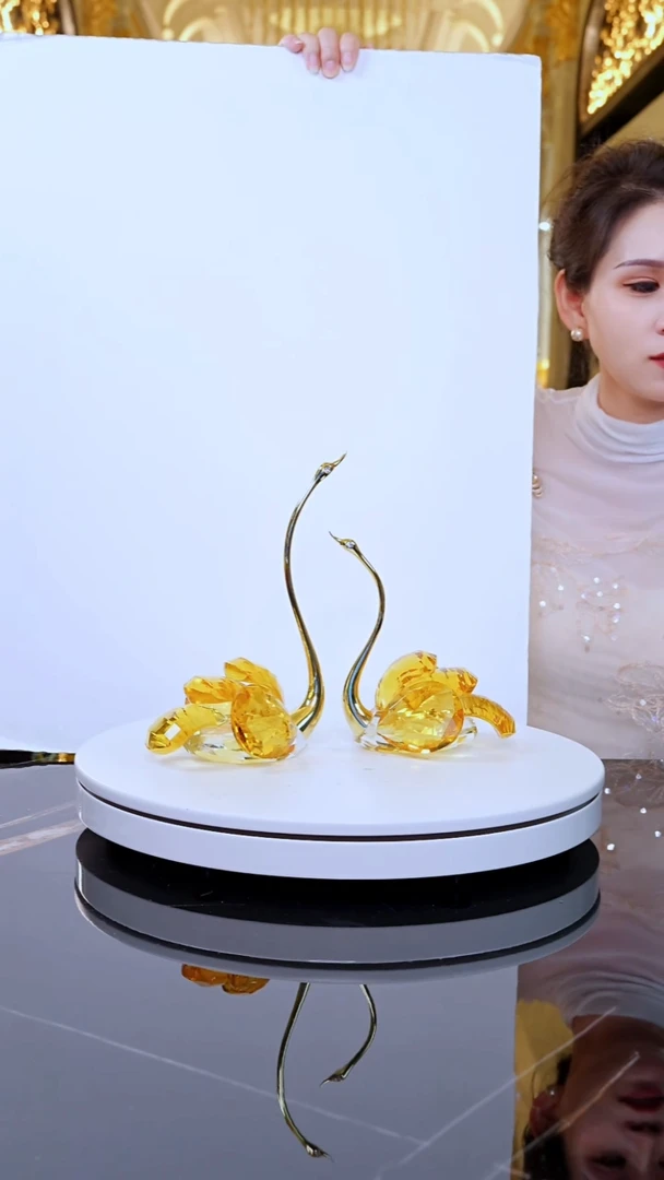 摆件YB00693天鹅摆件一组