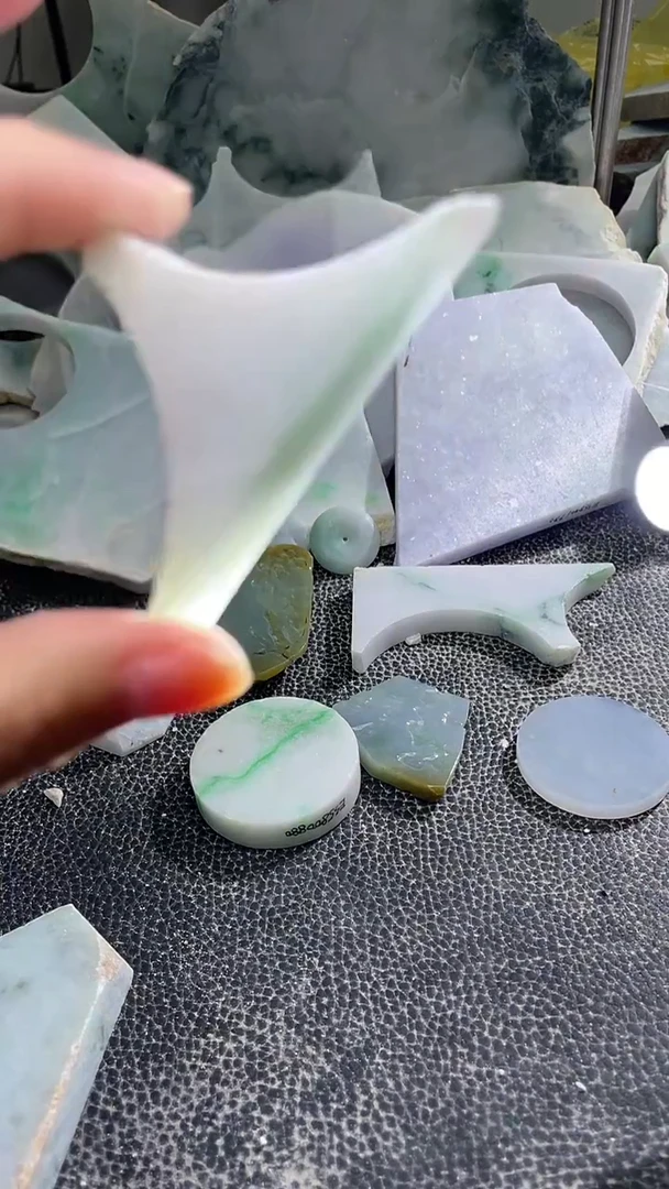 裸石翡翠天然A货翡翠板料