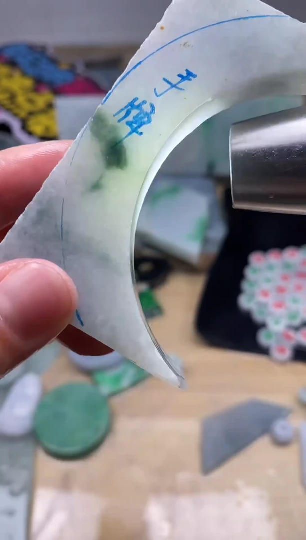 裸石翡翠缅甸翡翠A货558