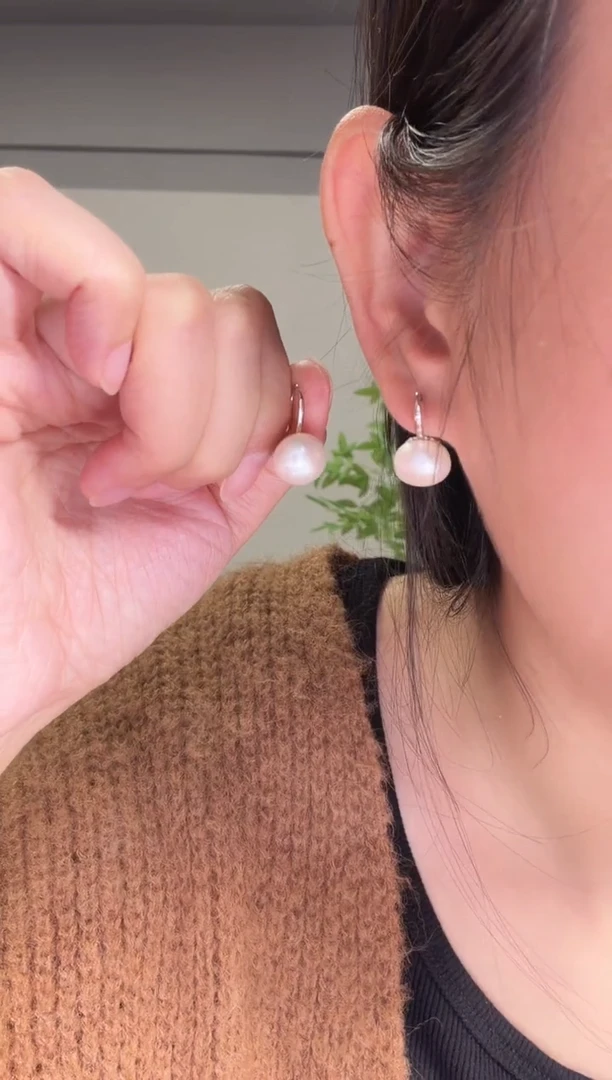 水晶摆件未镶嵌耳钉