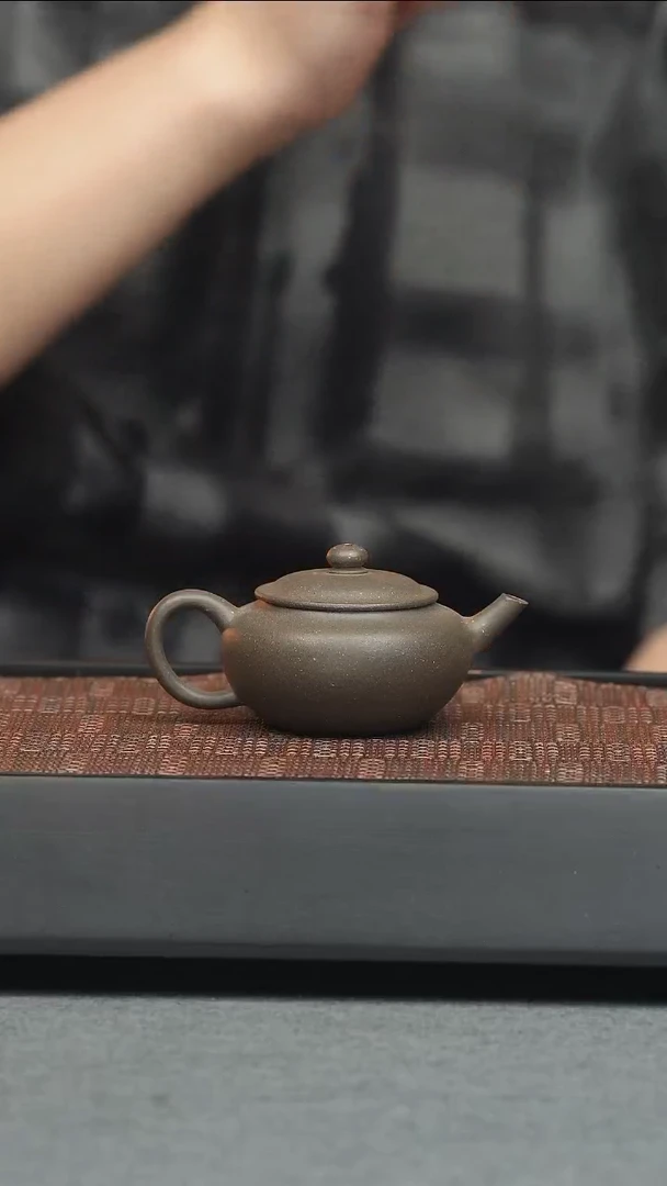茶壶紫砂五堂 大口水平（小井）