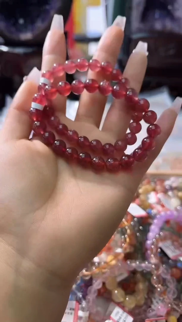 【闪购商品】石英质玉手链未镶嵌111多样性发其一8+