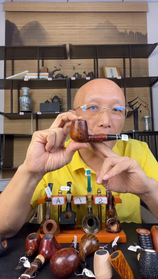 石楠木纯手工意大利石楠木烟斗