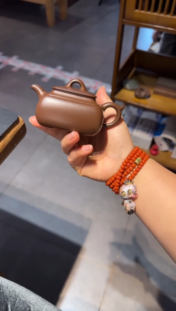 茶壶紫砂非*长四方 紫砂壶