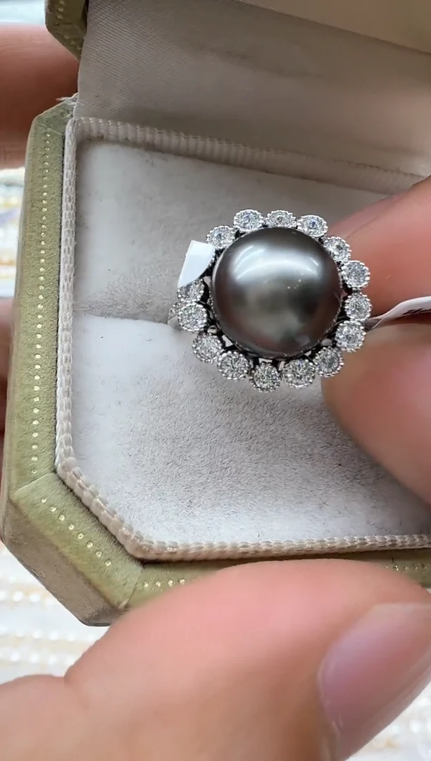 【闪购商品】海水珍珠戒指未镶嵌清货