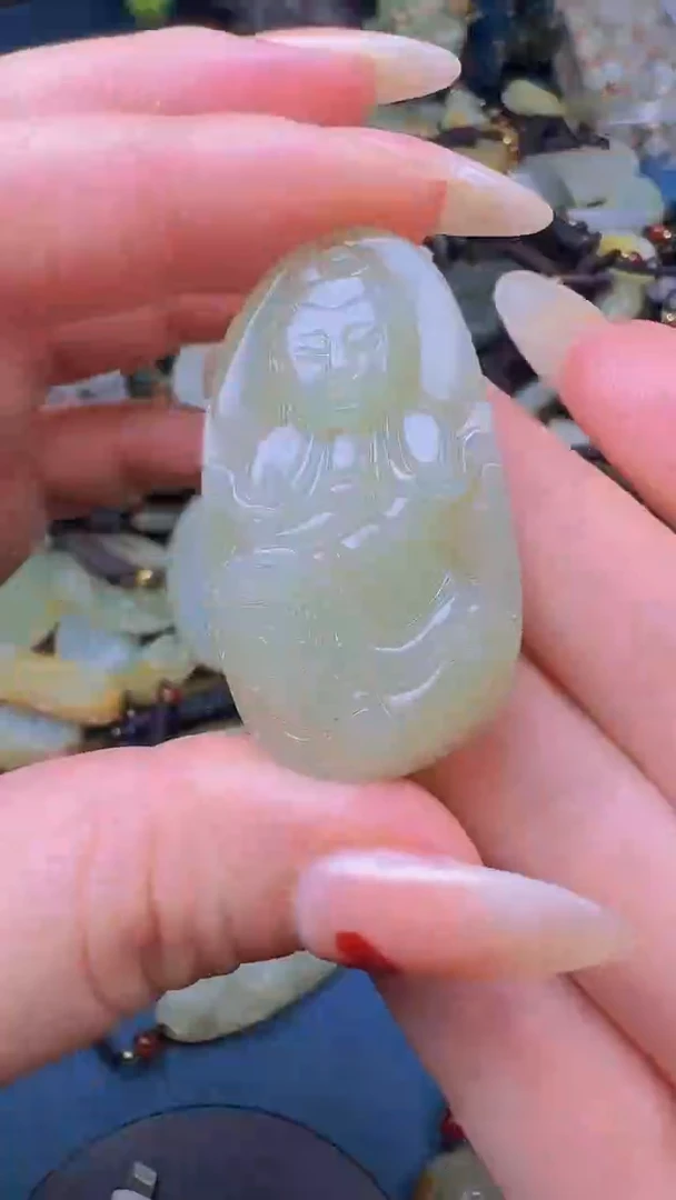 和田玉未镶嵌颈饰1