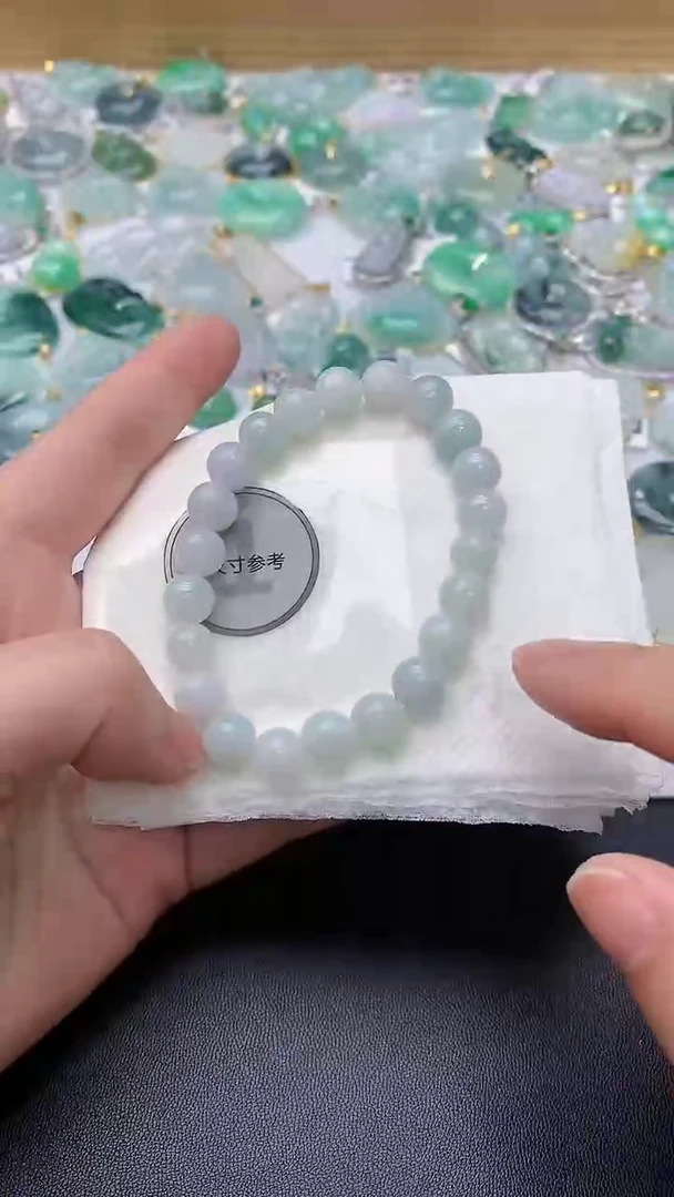 颈饰未镶嵌翡翠天然缅甸A货百元以上9元证书费自理