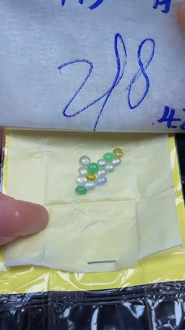 翡翠裸石未镶嵌天然缅甸翡翠A货173