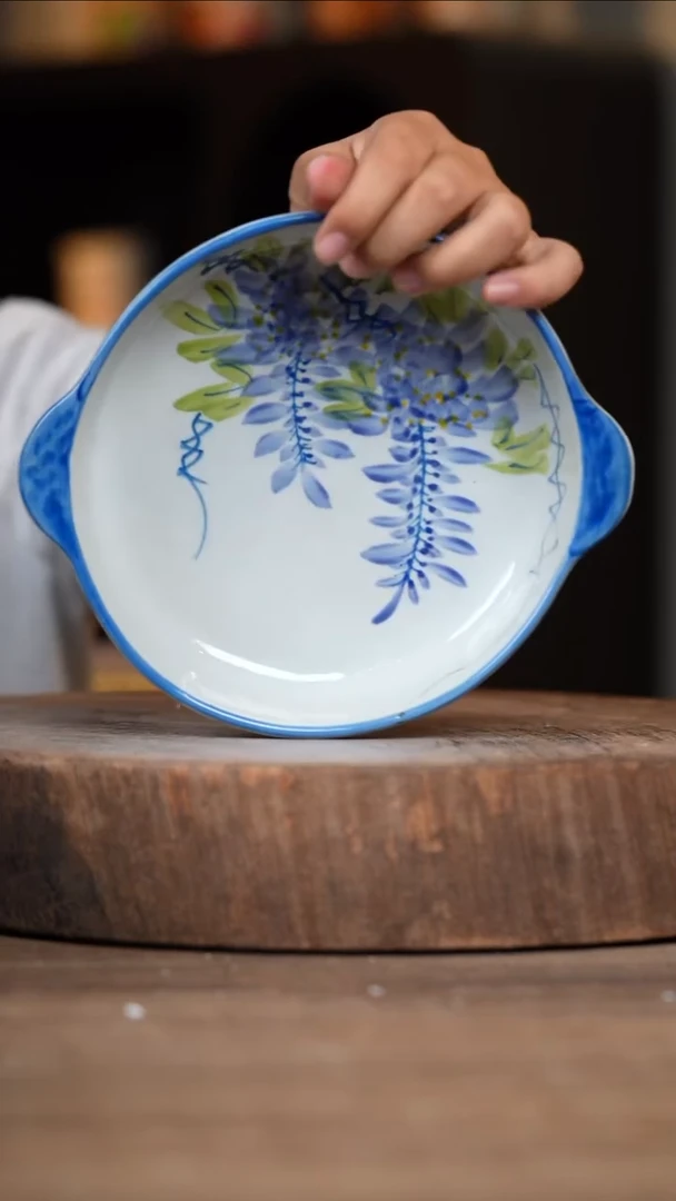 瓷片景德镇高温釉下彩（食品级）