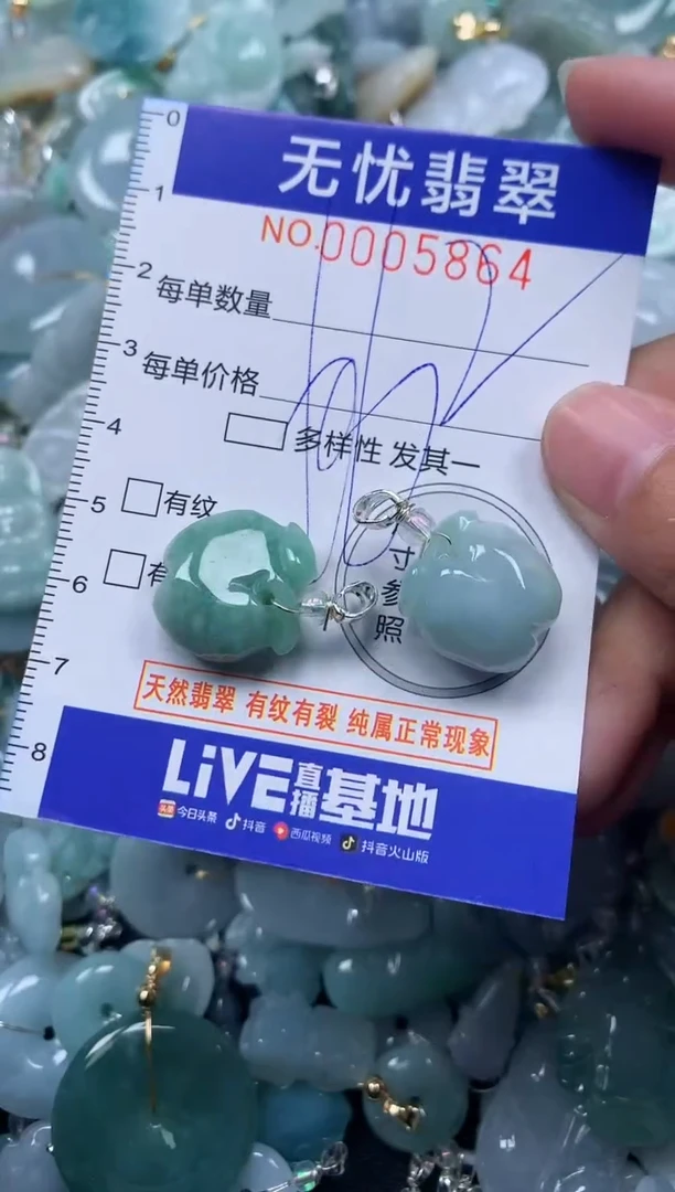 颈饰未镶嵌翡翠5864