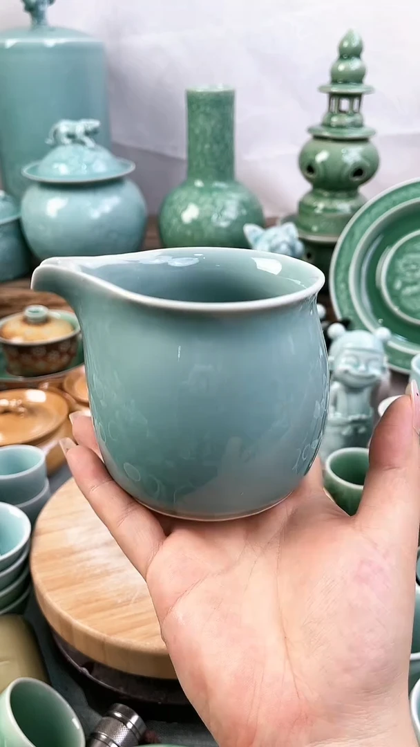 特价福利 微瑕 慧仙青瓷