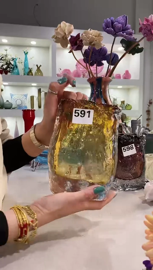 鱼***?慕忆家手作琉璃花瓶591