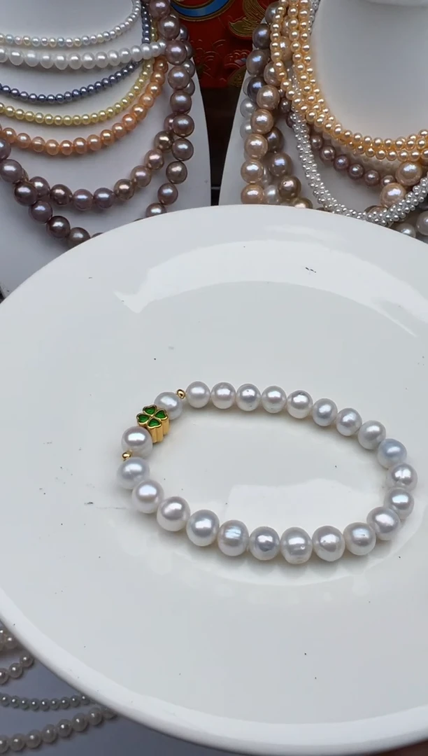 淡水珍珠未镶嵌颈饰1